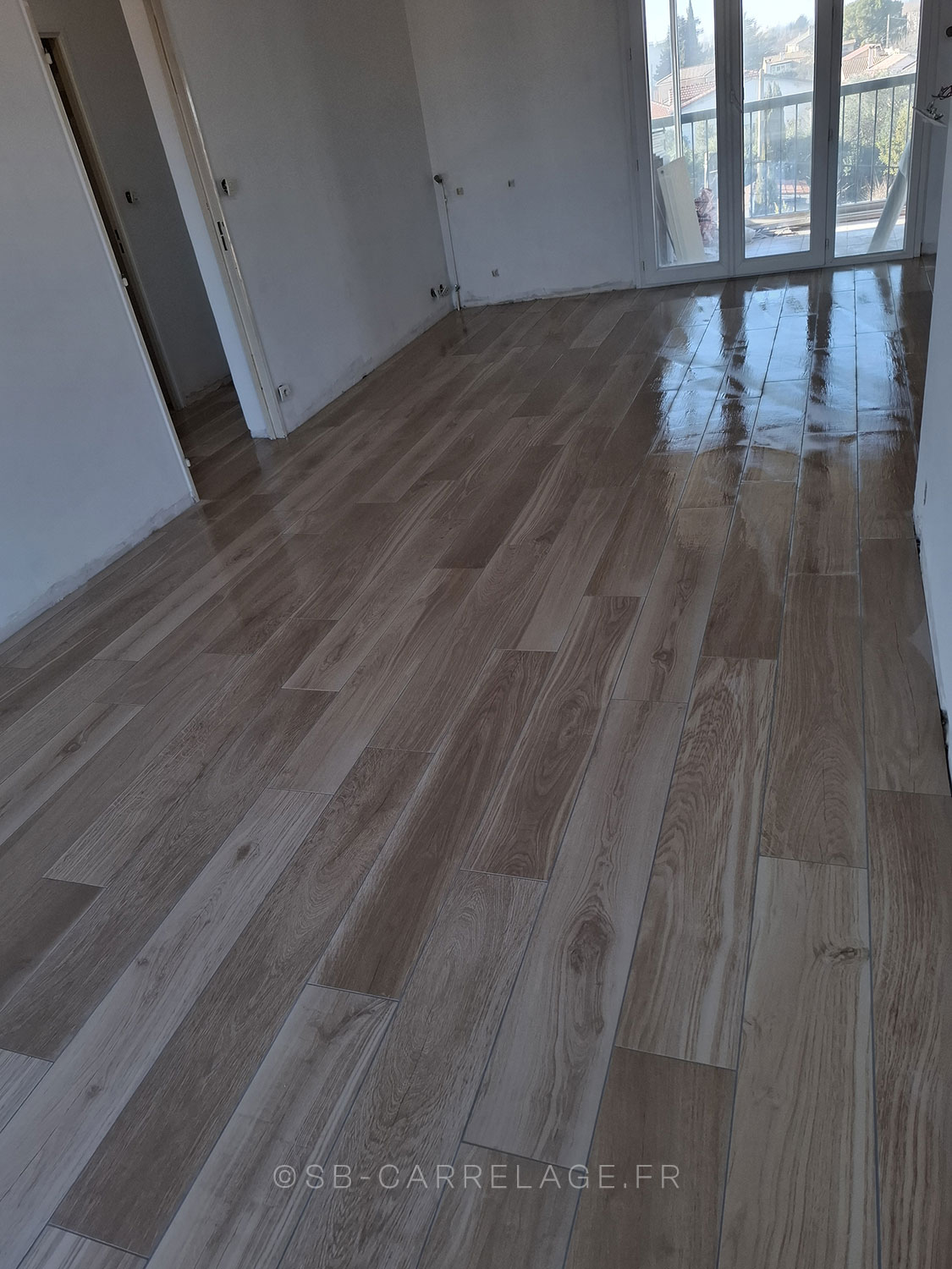 SB CARRELAGE intérieur imitation bois