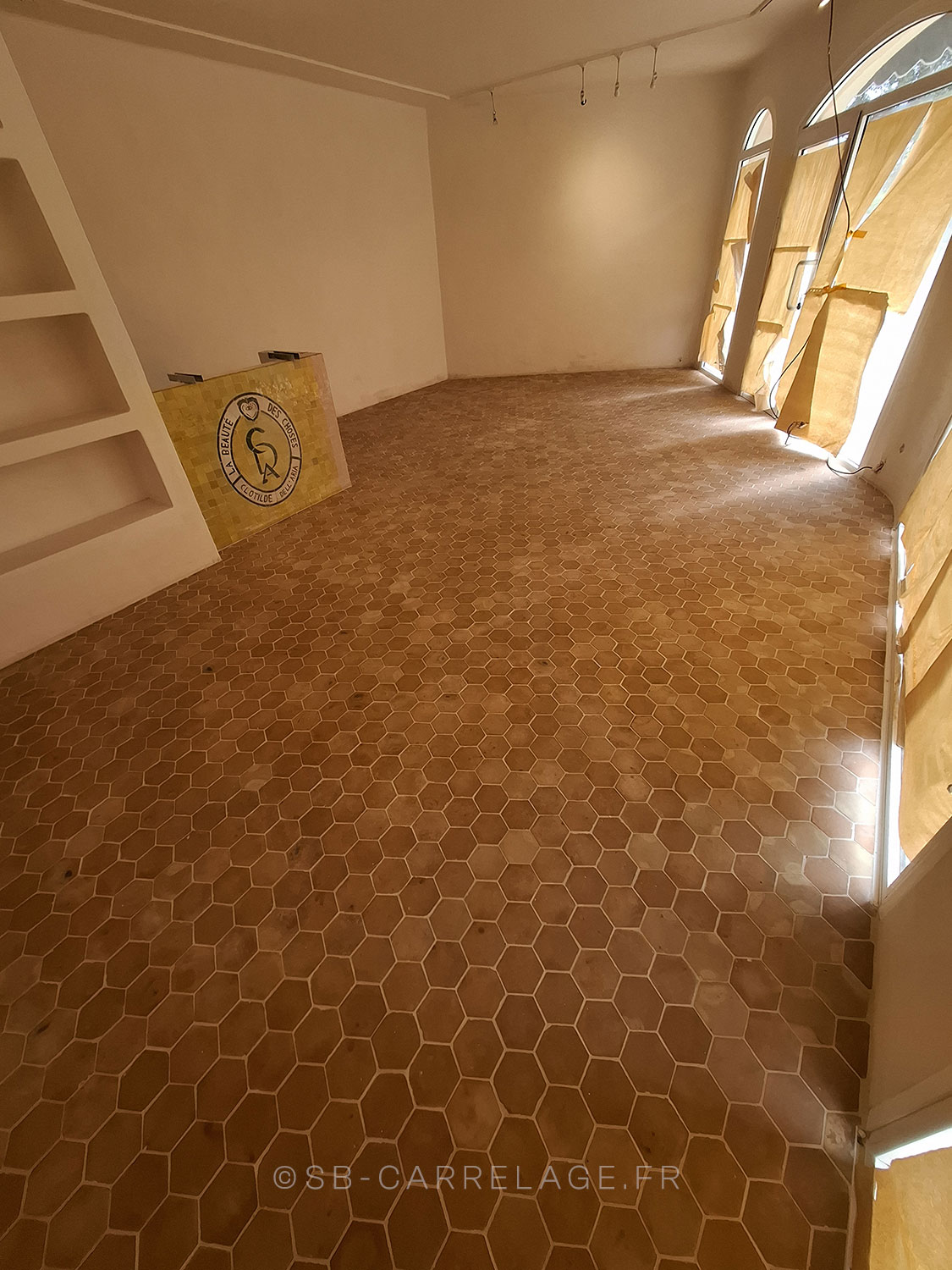 SB CARRELAGE intérieur tomettes